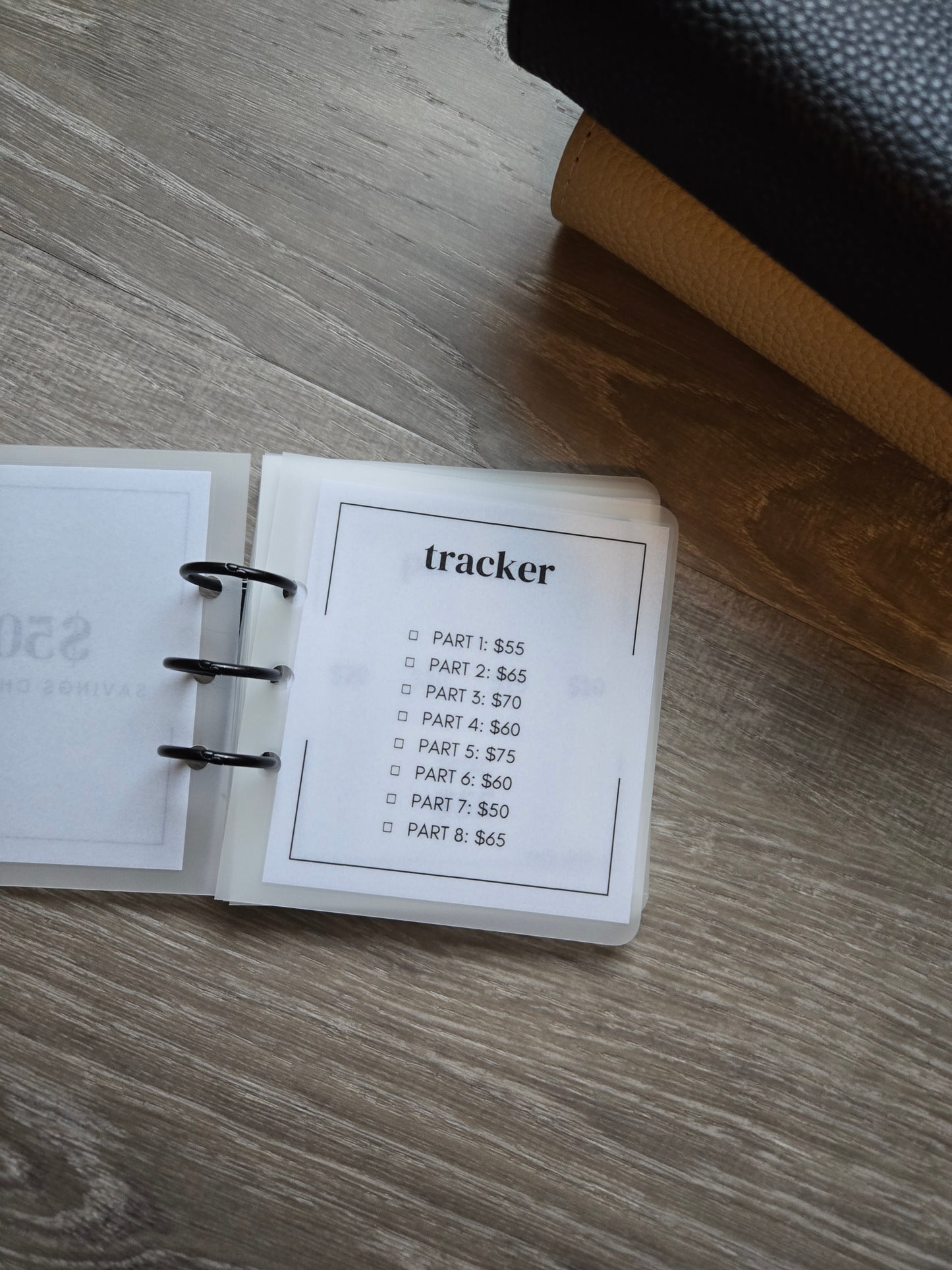 $500 Mini Booklet Savings Challenge