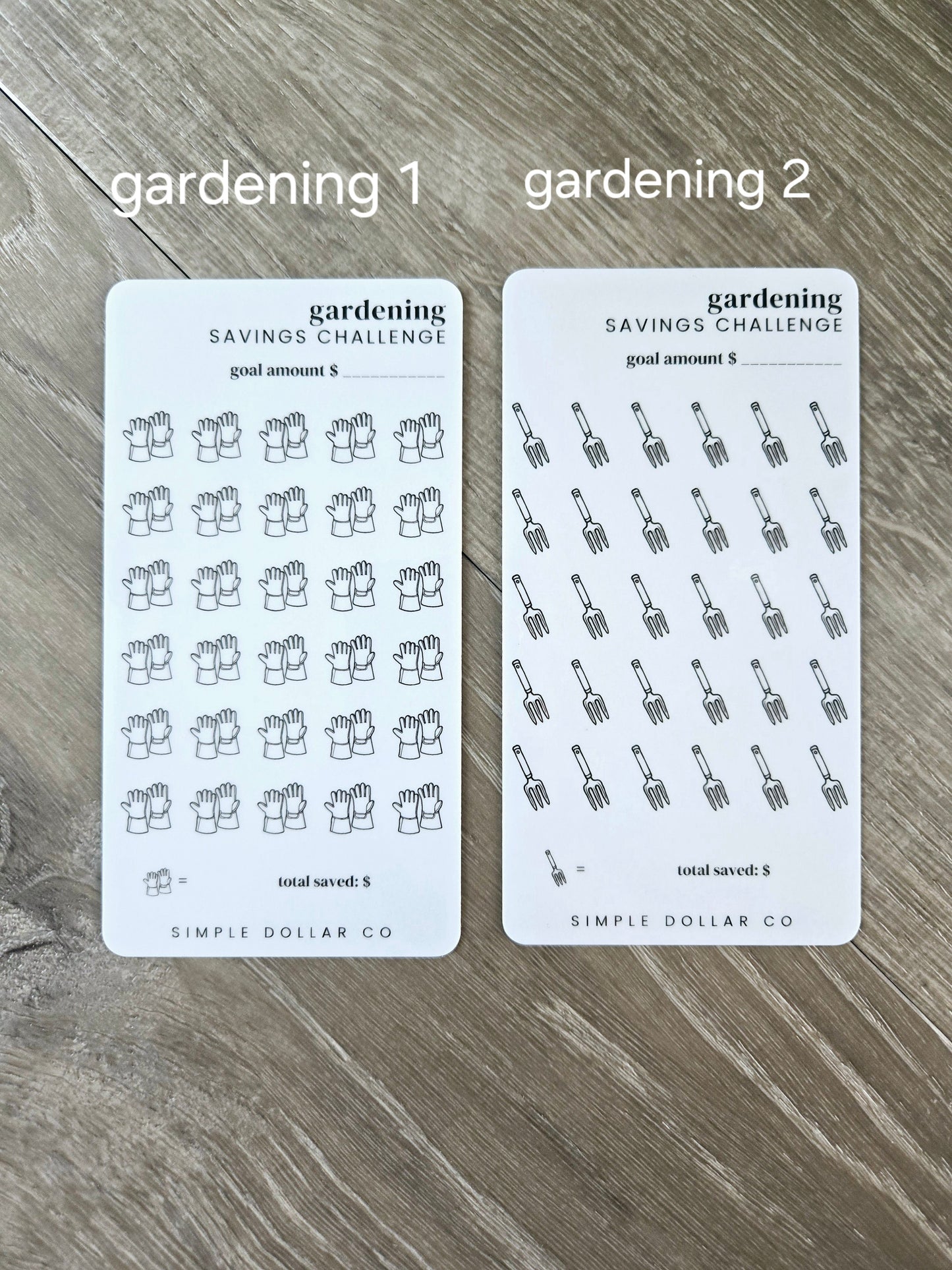 "Things We Love" Savings Challenges (Individual)