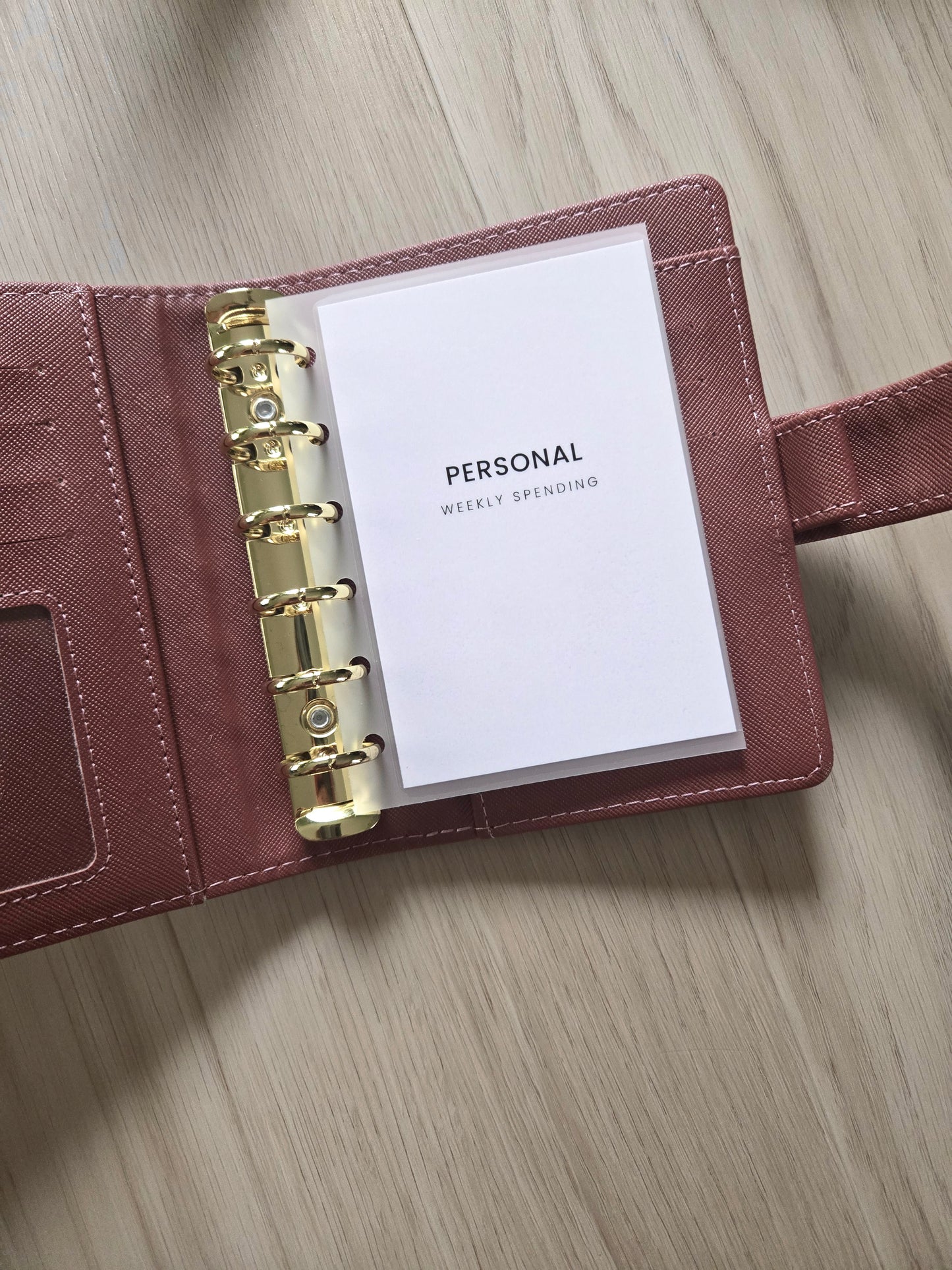 A7 Luxe Saffiano Binder