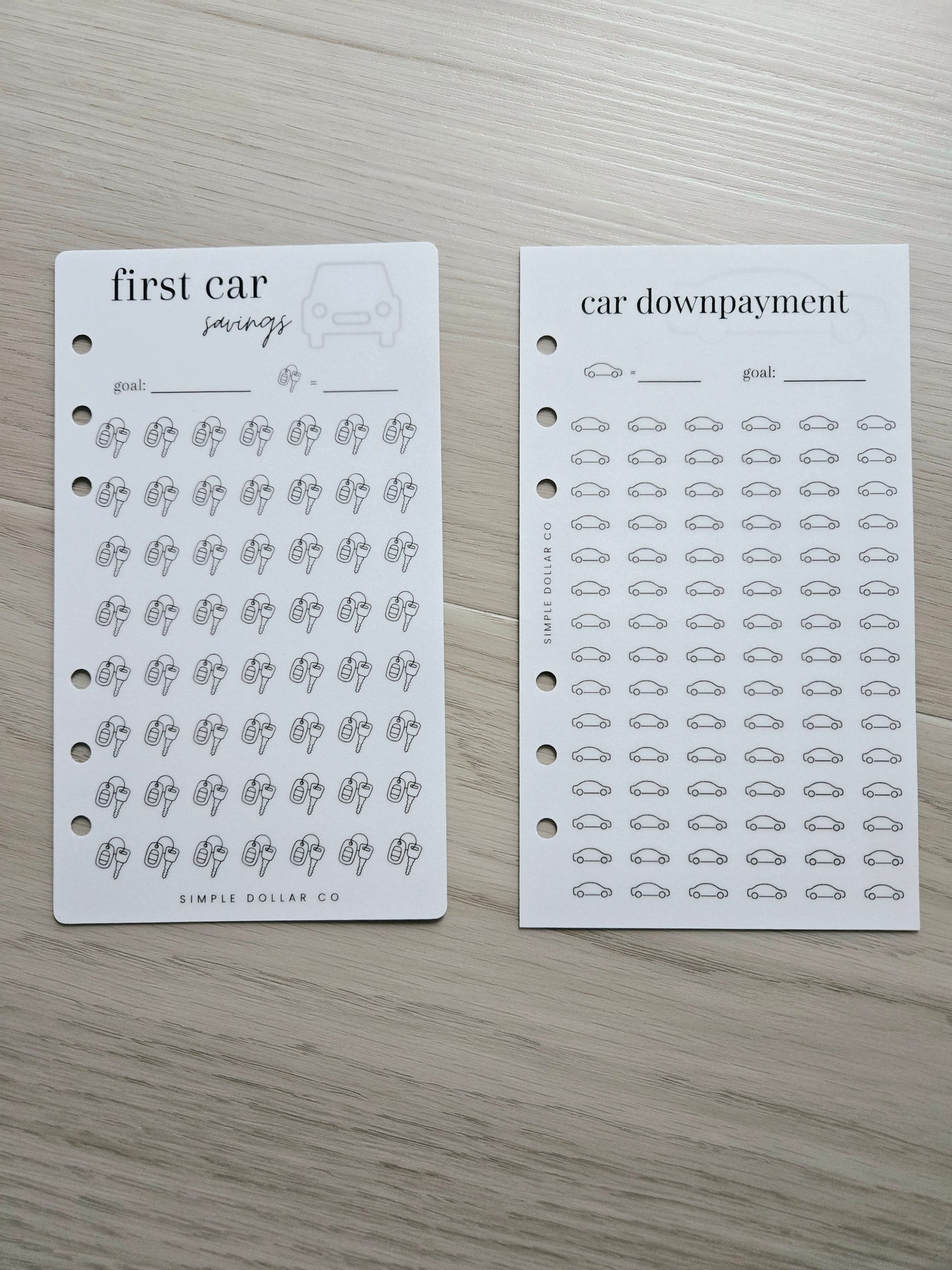 Car Downpayment/First Car Savings Dashboard