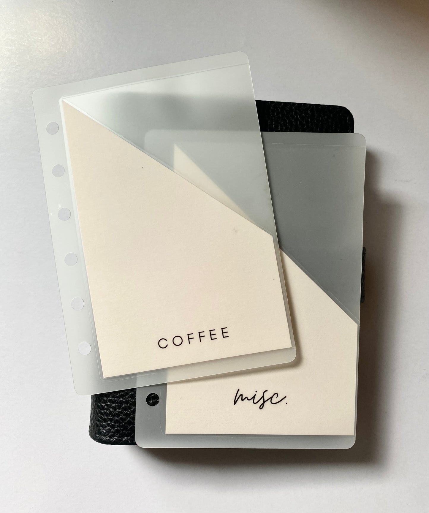 A7 Peek-A-Boo Matte Cash Envelopes - Custom