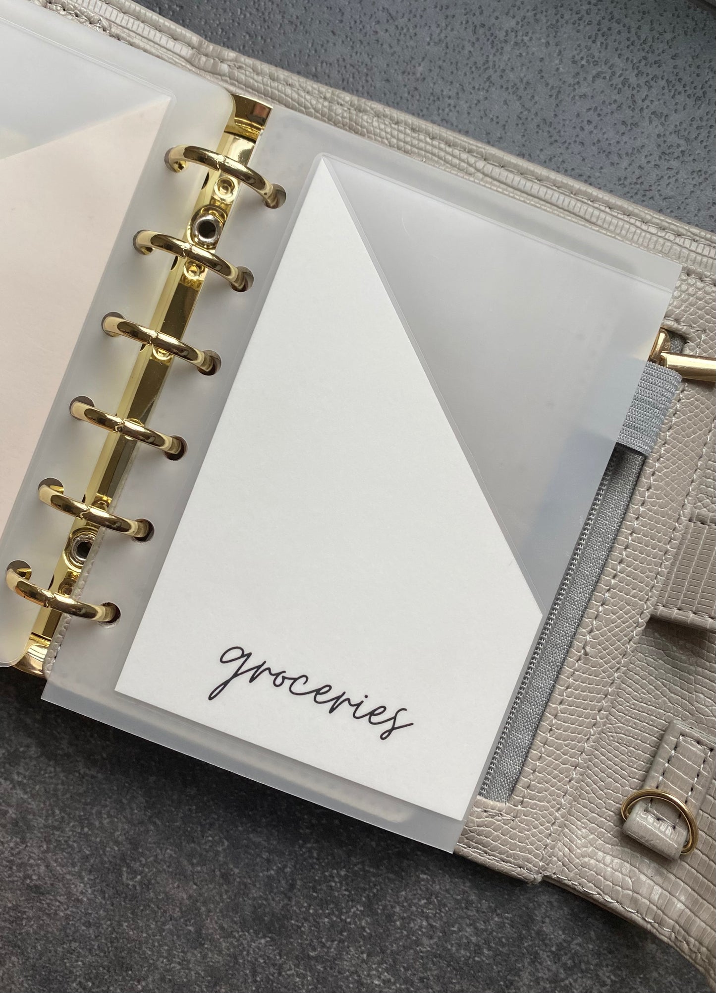 A7 Peek-A-Boo Matte Cash Envelopes - Custom