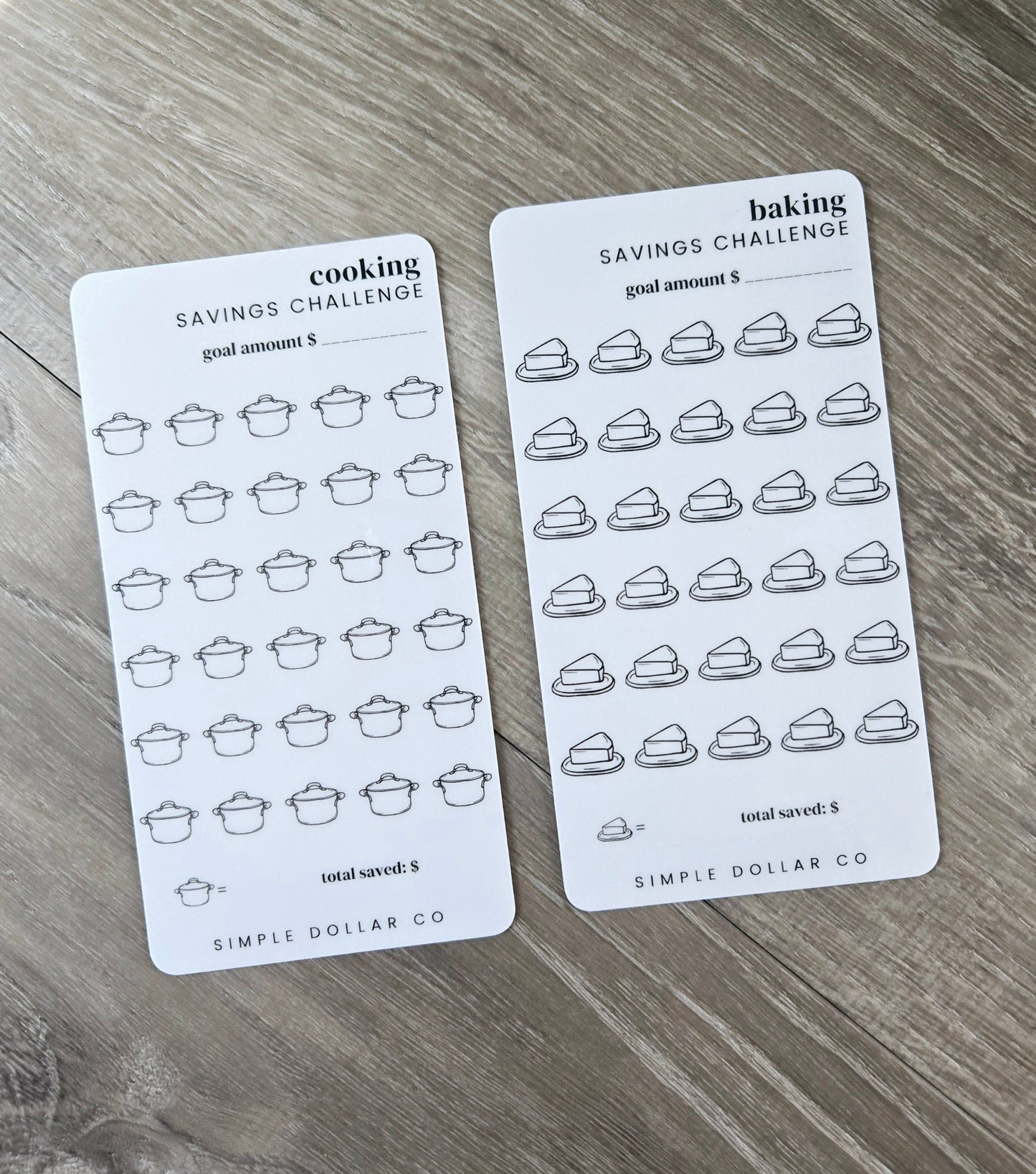 "Things We Love" Savings Challenges (Individual)