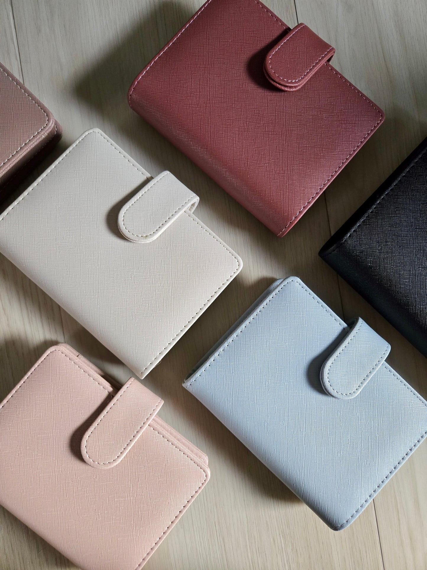 A6 Luxe Saffiano Binder