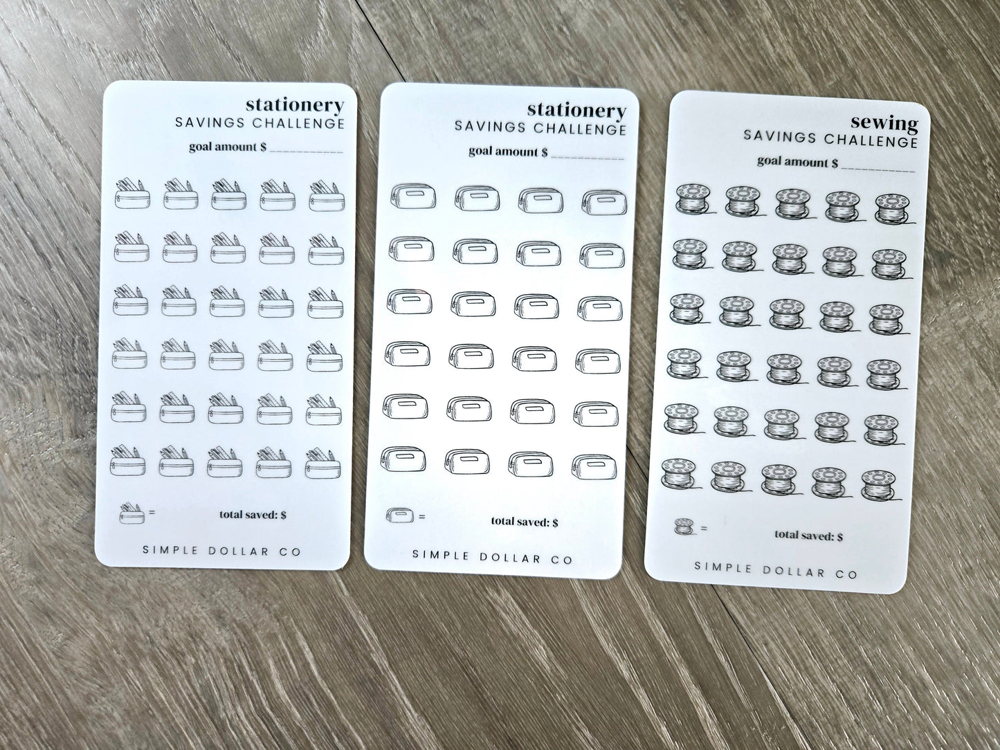 "Things We Love" Savings Challenges (Individual)