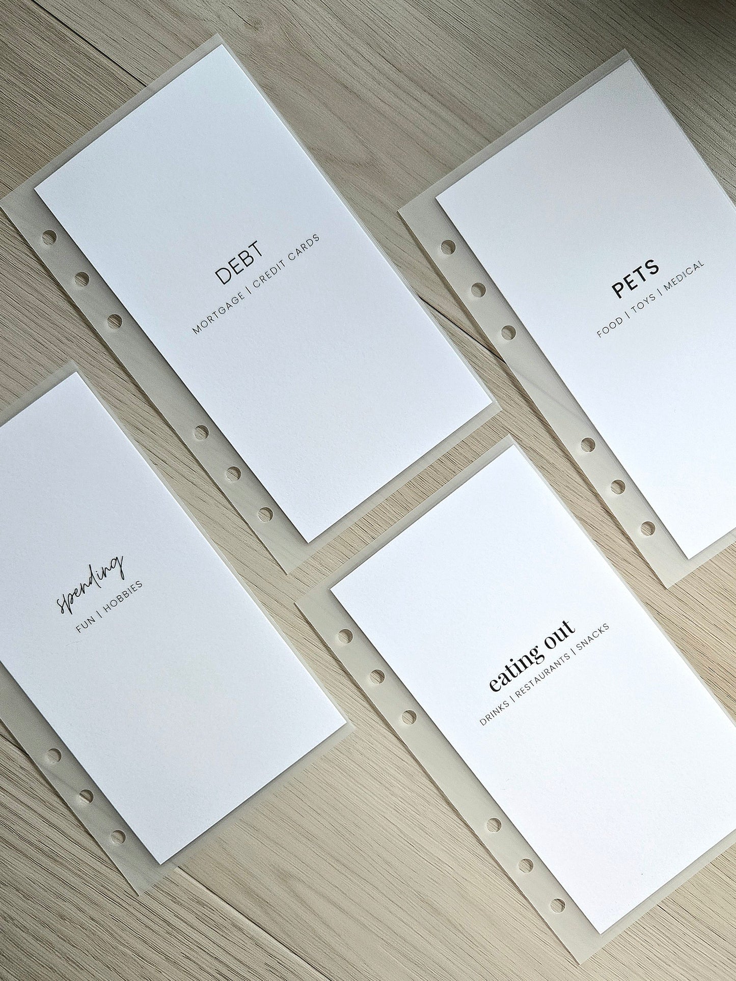 A6 *New Style* Custom Cash Envelopes