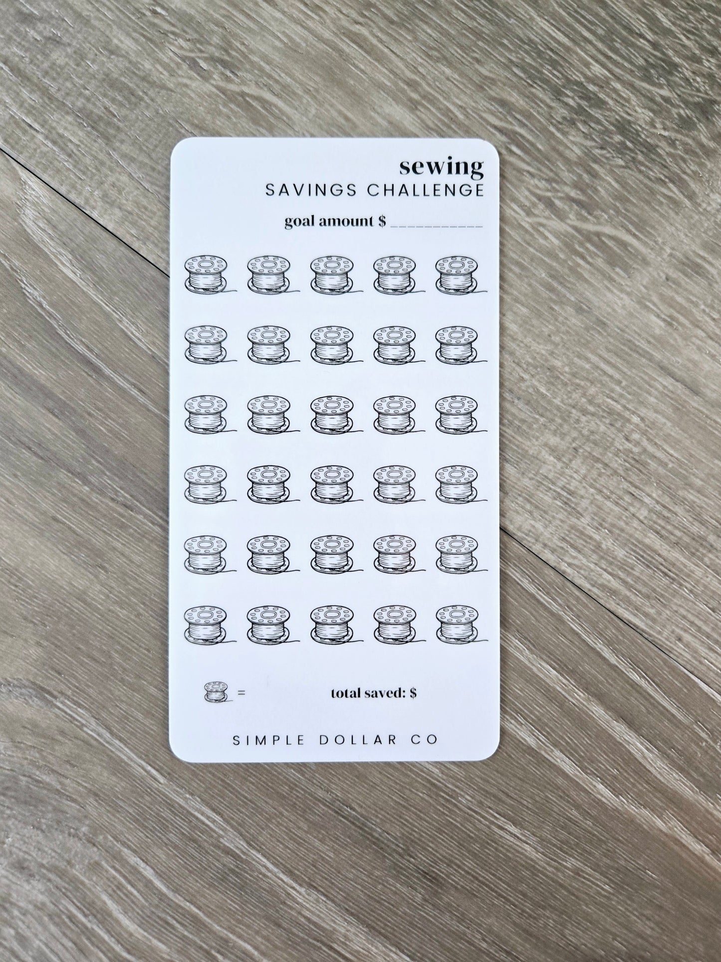 "Things We Love" Savings Challenges (Individual)