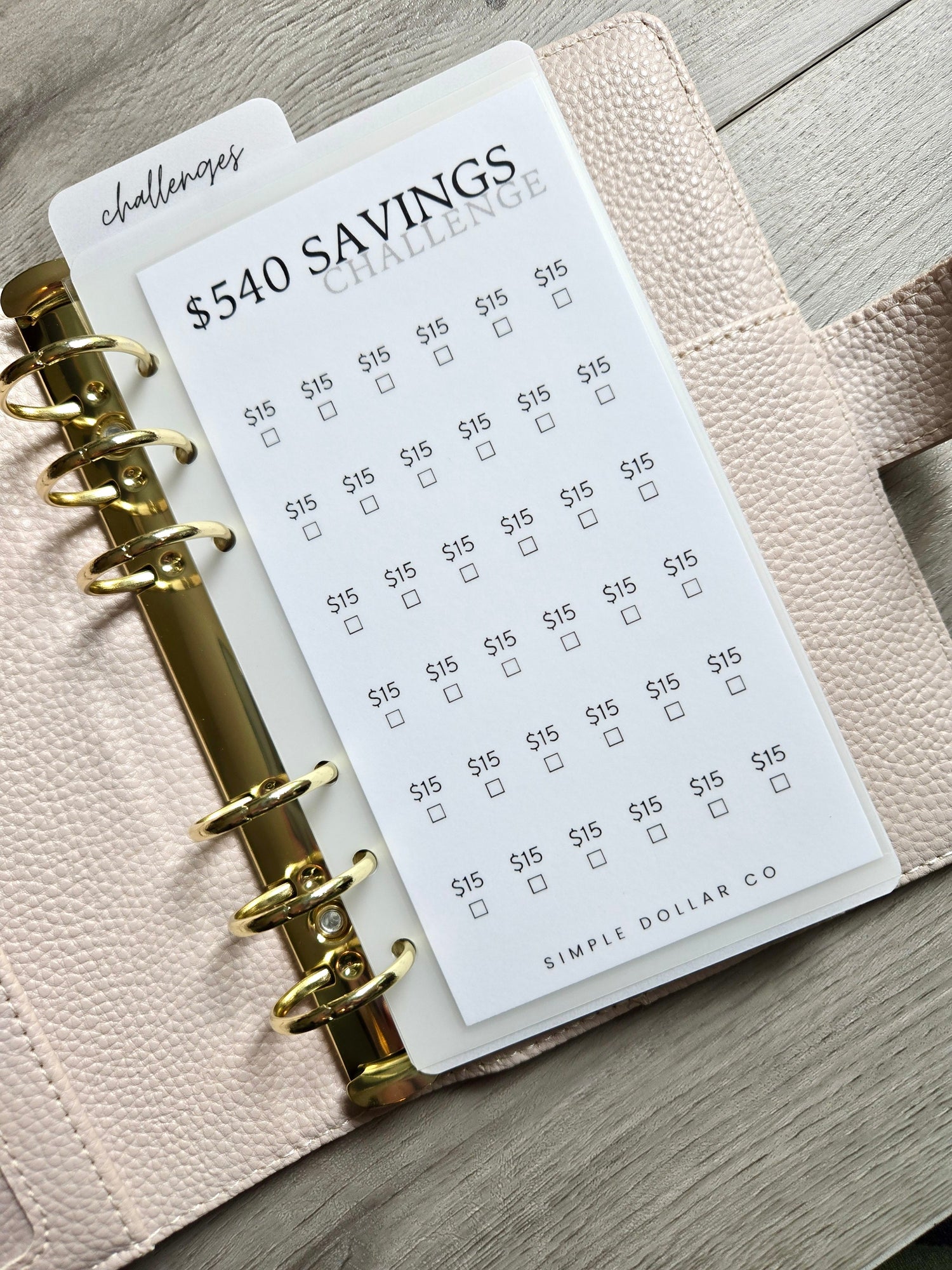 SAVINGS CHALLENGES