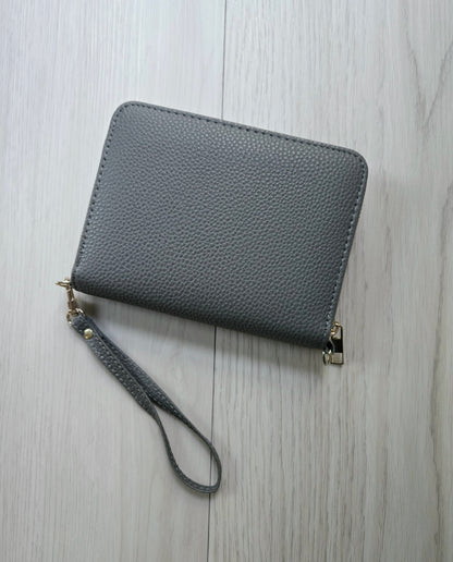 A7 Pebble Leather Wallets w/ wristlet