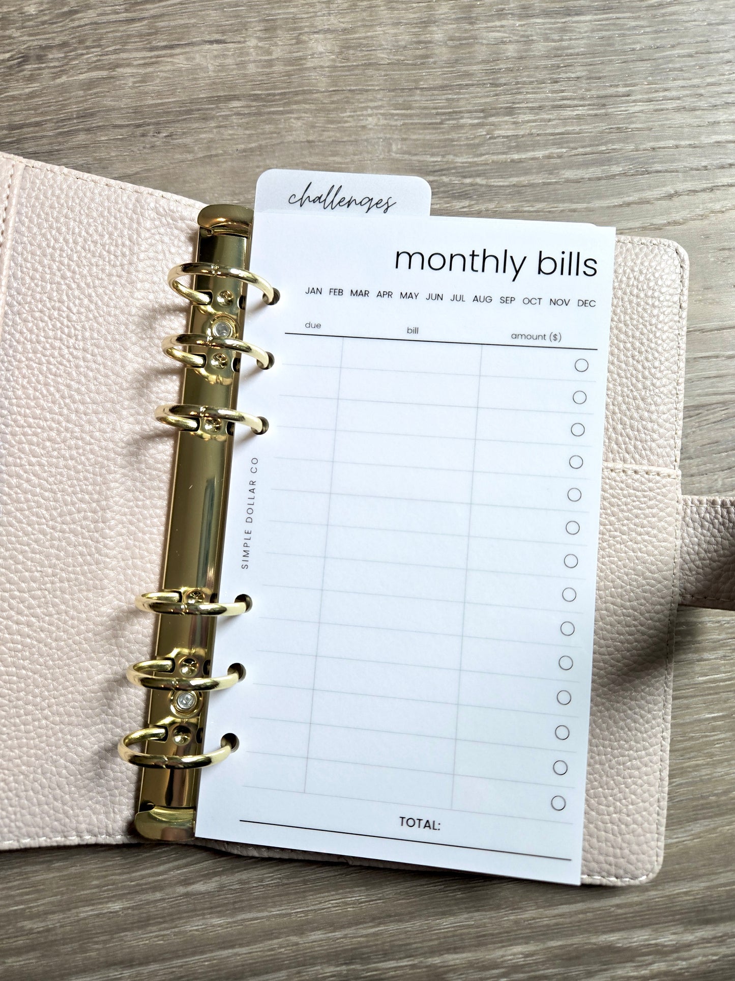 *Updated* Monthly Bills Dashboard