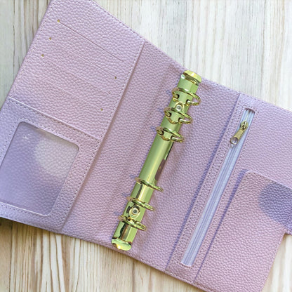 purple budget binder, purple cash envelope binder